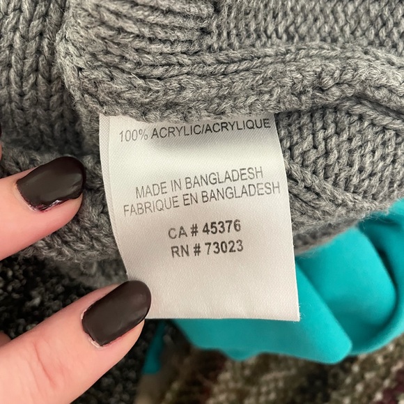 ❄️ Cozy gray turtleneck sweater size M - Picture 9 of 9